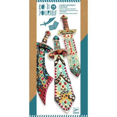 Set DIY Djeco, Sabiile piratilor - poza 5
