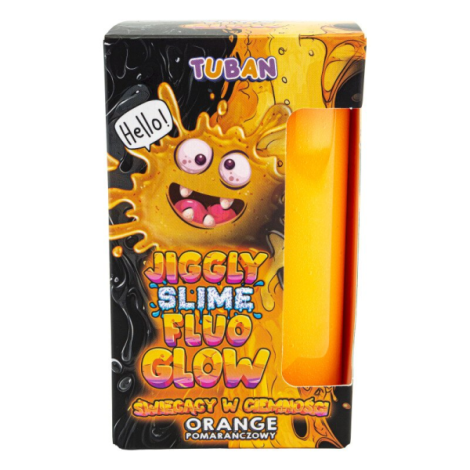 Set DIY experimente JIGGLY SLIME FLUO GLOW , PORTOCALIU 430 g - poza 2