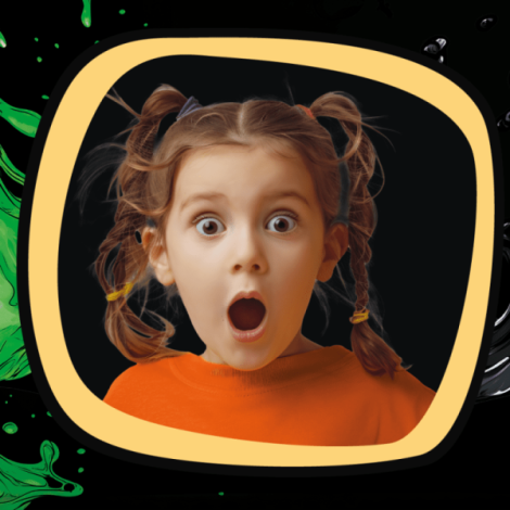 Set DIY experimente JIGGLY SLIME FLUO GLOW , PORTOCALIU 430 g - poza 3