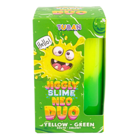 Set DIY experimente JIGGLY SLIME NEO DUO, GALBEN-VERDE - poza 2