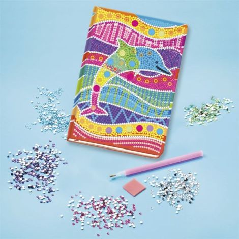 Set DIY Jurnalul meu cu delfin si diamante - poza 4