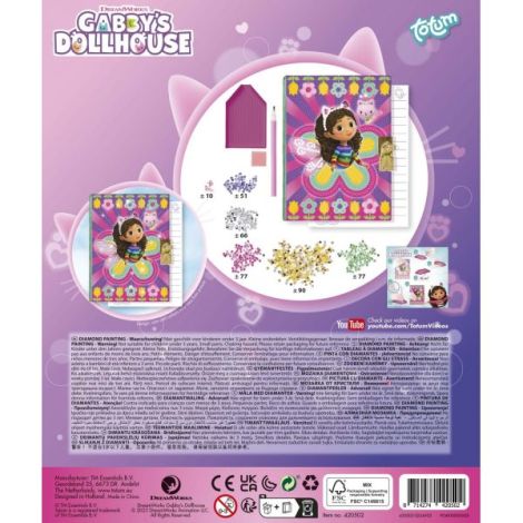 Set DIY Jurnalul meu cu diamante, Gabby s Dollhouse, Totum - poza 3