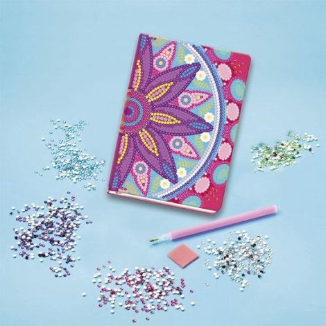 Set DIY Jurnalul meu cu floare mandala si diamante - poza 2