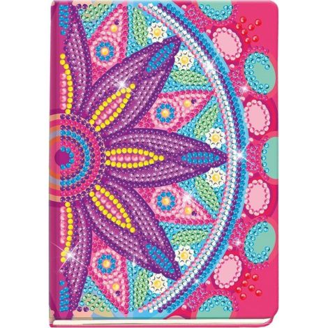 Set DIY Jurnalul meu cu floare mandala si diamante - poza 3