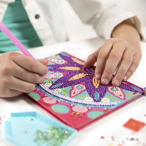 Set DIY Jurnalul meu cu floare mandala si diamante - poza 5