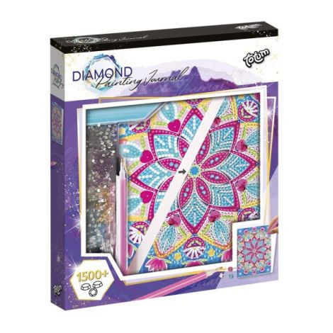 Set DIY Jurnalul meu cu lotus mandala si diamante, Totum - poza 2