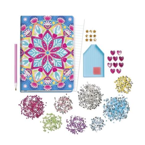 Set DIY Jurnalul meu cu lotus mandala si diamante, Totum - poza 5