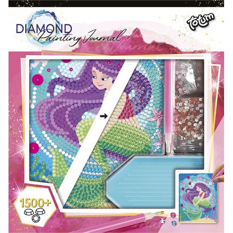 Set DIY Jurnalul meu cu sirena si diamante, Totum - poza 1