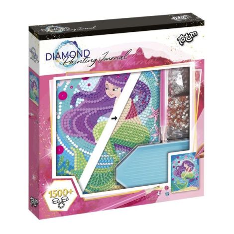 Set DIY Jurnalul meu cu sirena si diamante, Totum - poza 2