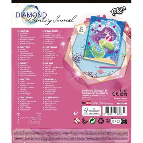 Set DIY Jurnalul meu cu sirena si diamante, Totum - poza 3