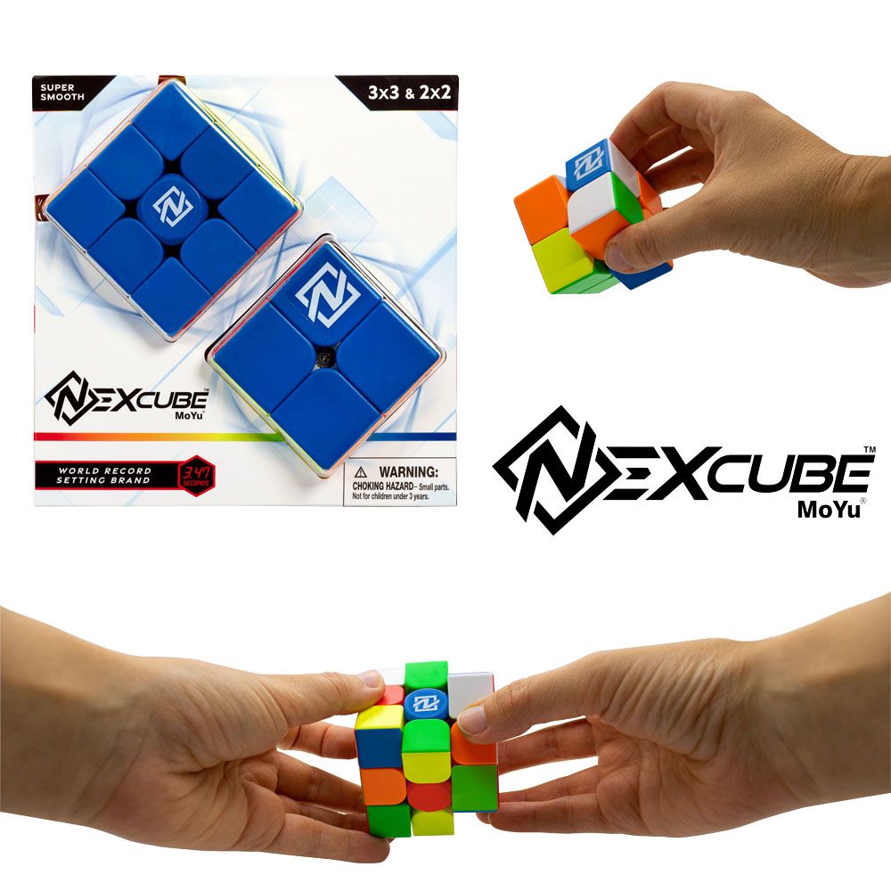 Set doua cuburi Rubik 3x3 si 2x2 Goliath Nexcube - poza 5