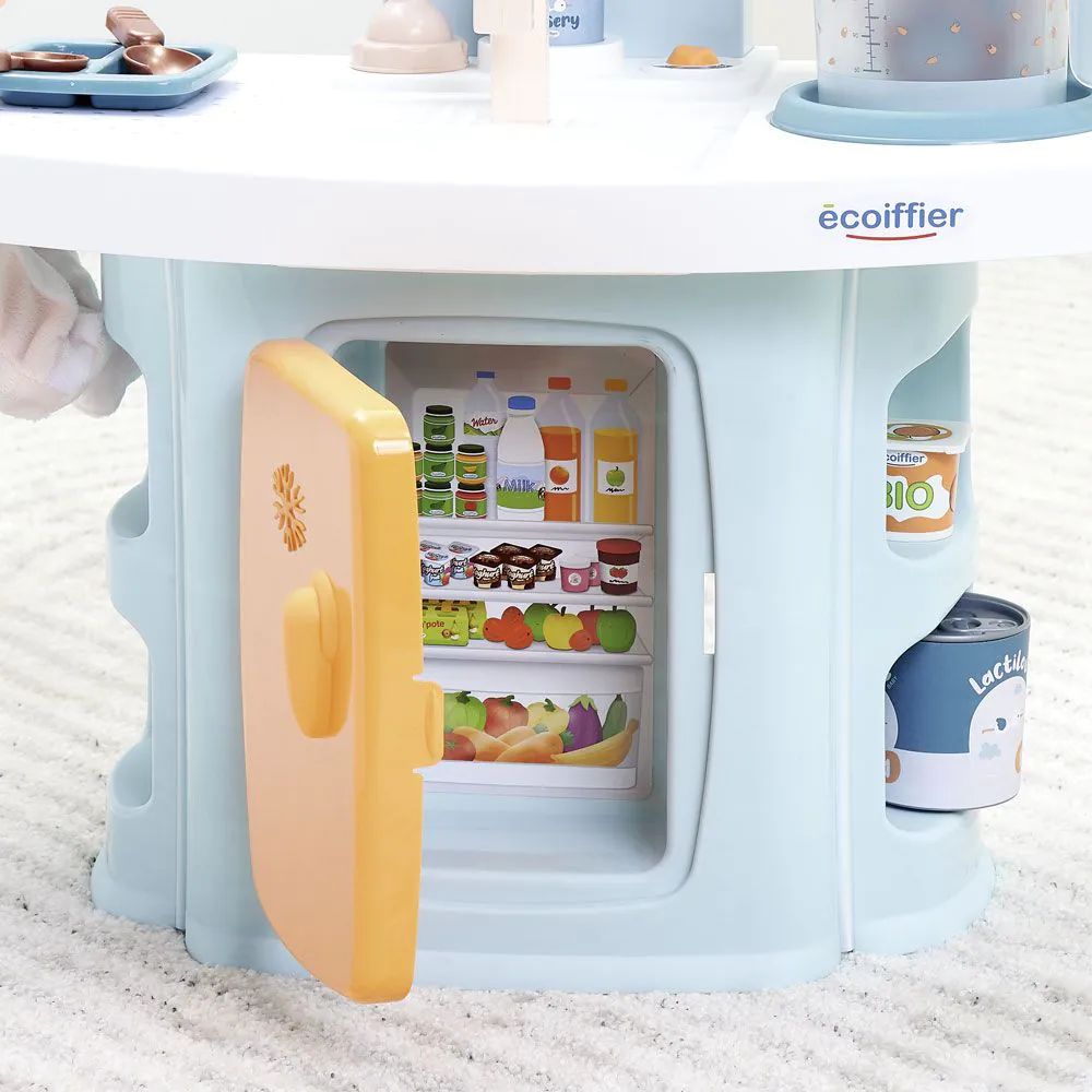 Set Ecoiffier Bucatarie pentru Cresa de Papusi cu accesorii 61.5 x 30 x 61 cm - poza 5