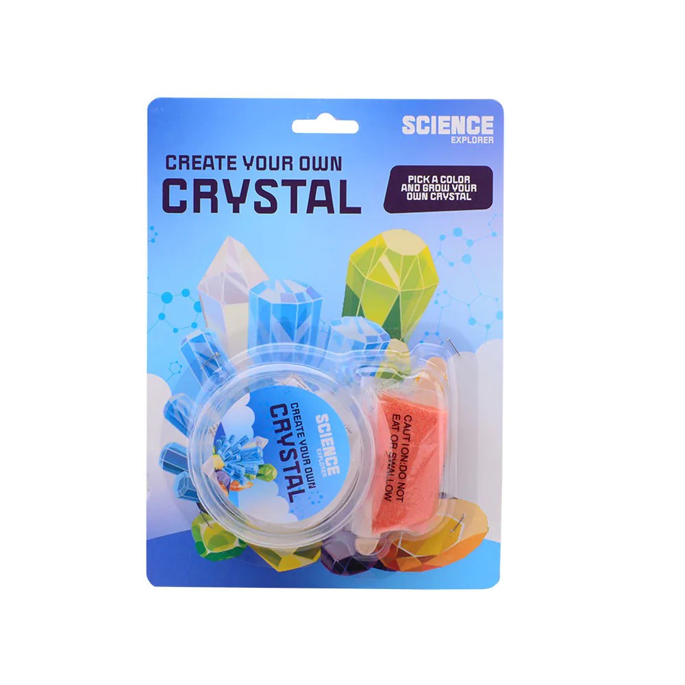Set educativ JohnToy Science Explorer Creeaza-ti propriul cristal - poza 1
