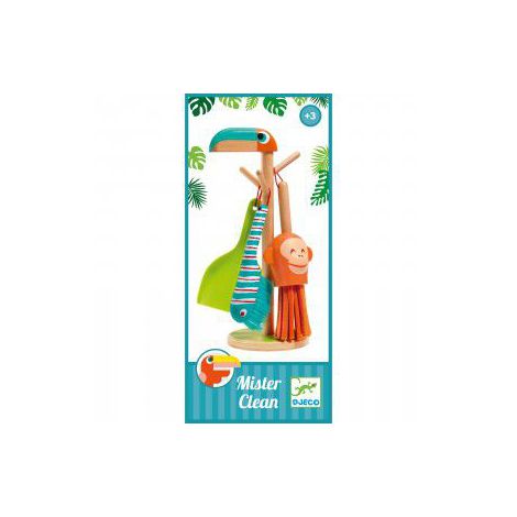 Set educativ pentru curatenie, 4 piese, Mister Clean, Djeco 06648 - poza 2