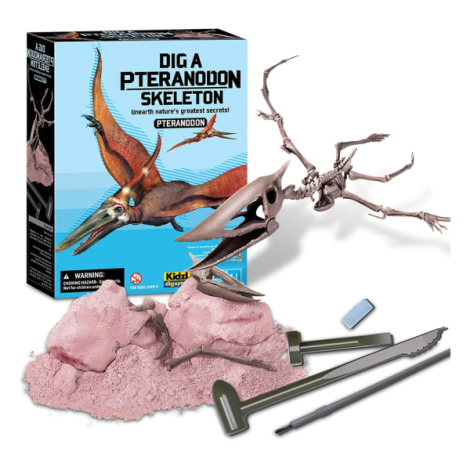 Set educativ Sapa si descopera Dinozauri - Pteranodon - poza 2