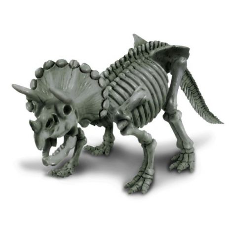 Set educativ Sapa si descopera Dinozauri - Triceratops - poza 2