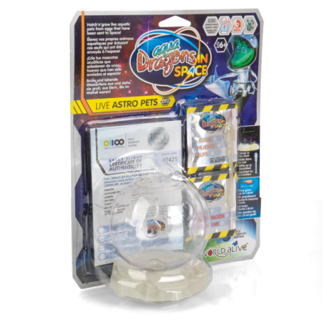 Set educativ STEM - AQUA DRAGONS - Habitat Lumea subacvatica - acvariu asteroid cu LED-uri - poza 1
