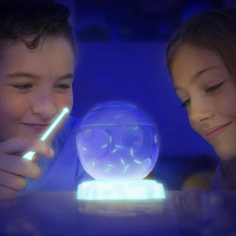 Set educativ STEM - AQUA DRAGONS - Habitat Lumea subacvatica - acvariu asteroid cu LED-uri - poza 3