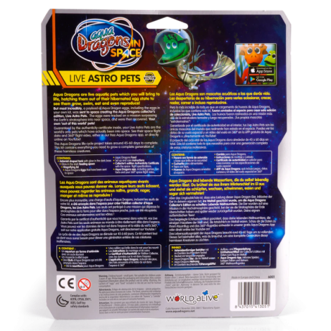 Set educativ STEM - AQUA DRAGONS - Habitat Lumea subacvatica - acvariu asteroid cu LED-uri - poza 5
