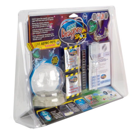 Set educativ STEM - AQUA DRAGONS - Habitat Lumea subacvatica - acvariu asteroid Deluxe cu LED-uri - poza 1