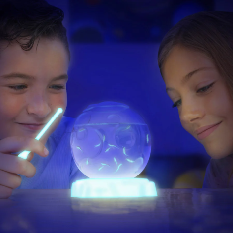 Set educativ STEM - AQUA DRAGONS - Habitat Lumea subacvatica - acvariu asteroid Deluxe cu LED-uri - poza 2