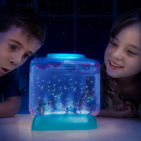 Set educativ STEM - AQUA DRAGONS Habitat Lumea subacvatica - acvariu Deluxe cu LED-uri - poza 3