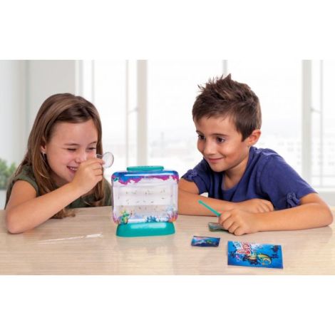 Set educativ STEM - AQUA DRAGONS Habitat Lumea subacvatica - acvariu Deluxe cu LED-uri - poza 5