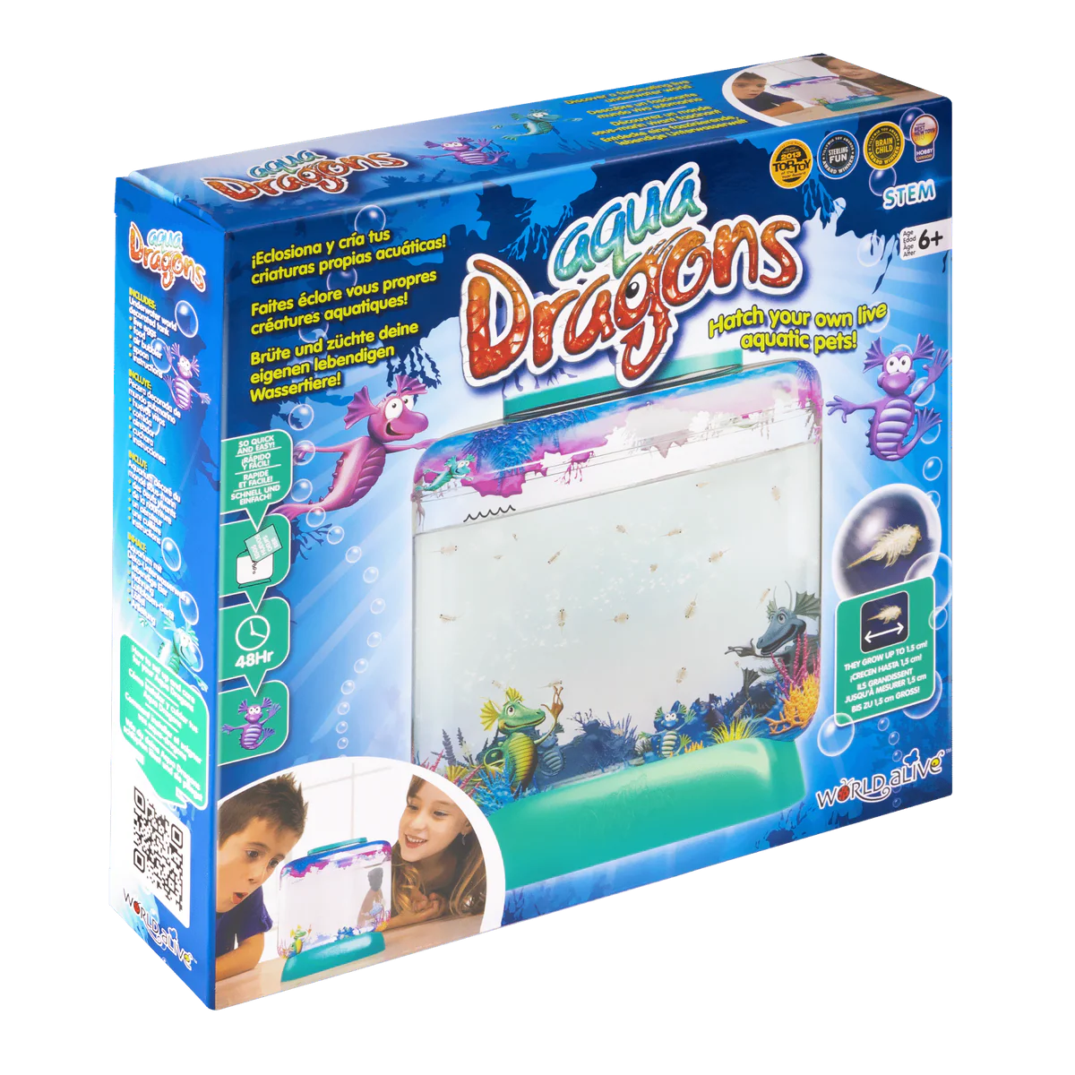 Set educativ STEM - AQUA DRAGONS Habitat Lumea subacvatica