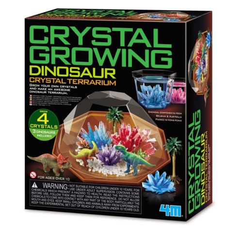 Set experimente de crescut Cristale, terariu cu Dinozauri - poza 1