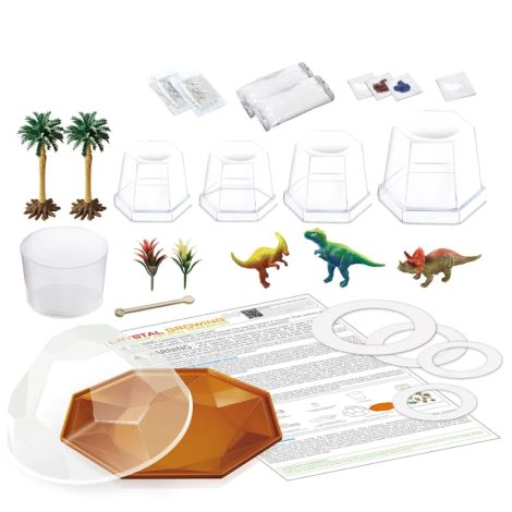 Set experimente de crescut Cristale, terariu cu Dinozauri - poza 4