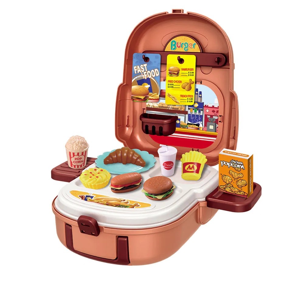 Set fast food in rucsac Burger Backpack - poza 1