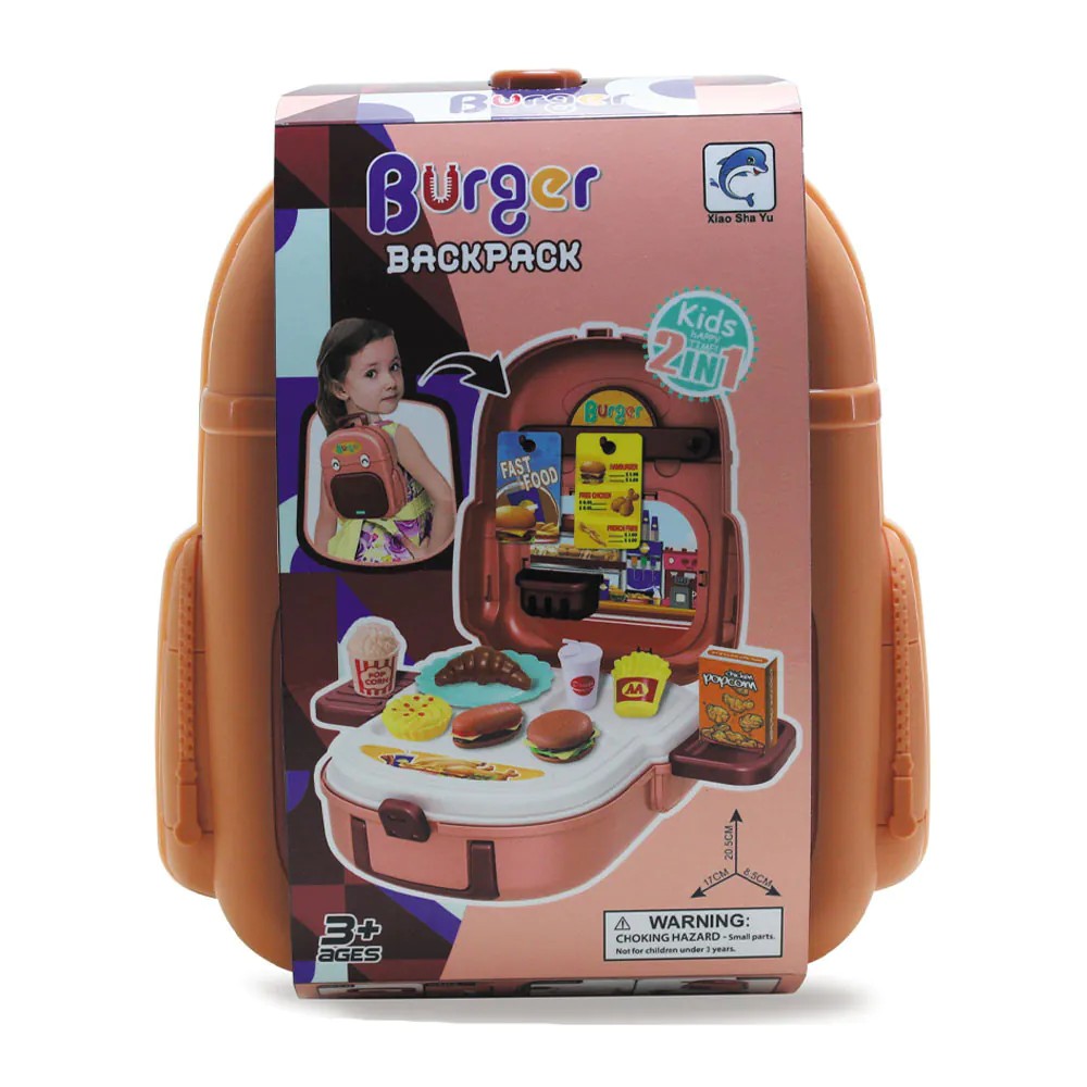 Set fast food in rucsac Burger Backpack - poza 2