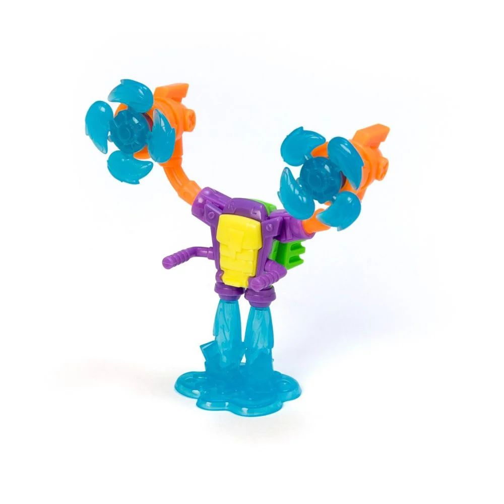 Set figurina cu accesoriu SuperThings Neon Power Exoskeleton - poza 2