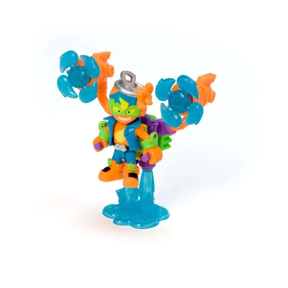 Set figurina cu accesoriu SuperThings Neon Power Exoskeleton - poza 3