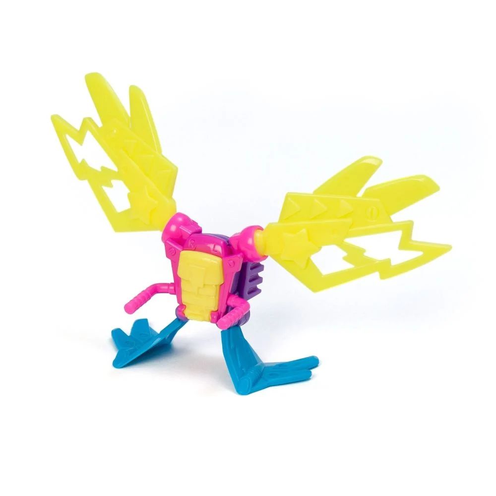 Set figurina cu accesoriu SuperThings Neon Power Exoskeleton - poza 4