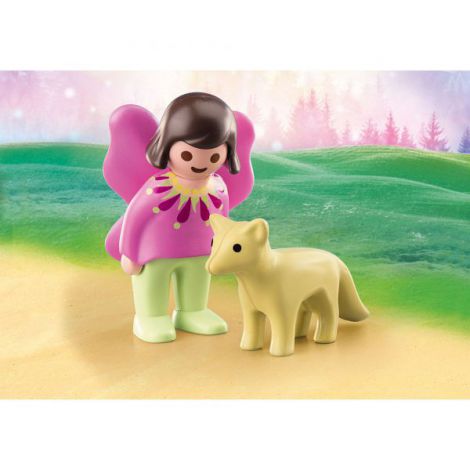 Set figurine 2 piese 1.2.3 Zana cu vulpe 3+ ani Playmobil PM70403 - poza 2