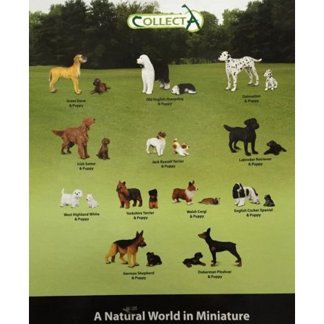 Set figurine caini si catelusi Deluxe - poza 3