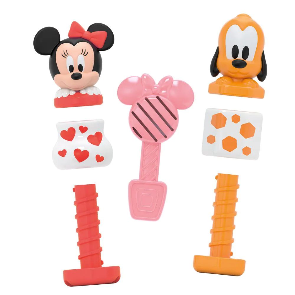 Set figurine construibile Clementoni Disney Baby Minnie si Pluto - poza 4
