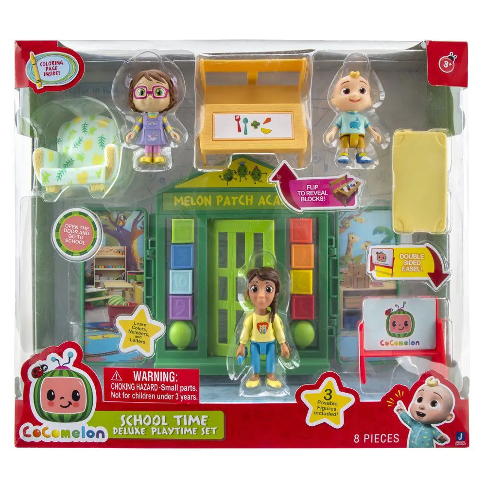 Set figurine cu accesorii Cocomelon Sala de clasa - poza 2