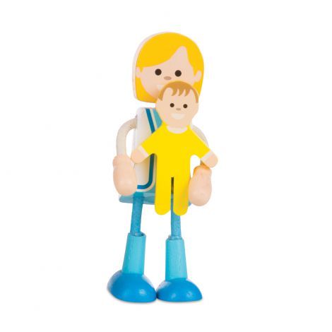 Set figurine flexibile Familia - Melissa & Doug - poza 3