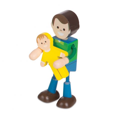 Set figurine flexibile Familia - Melissa & Doug - poza 5