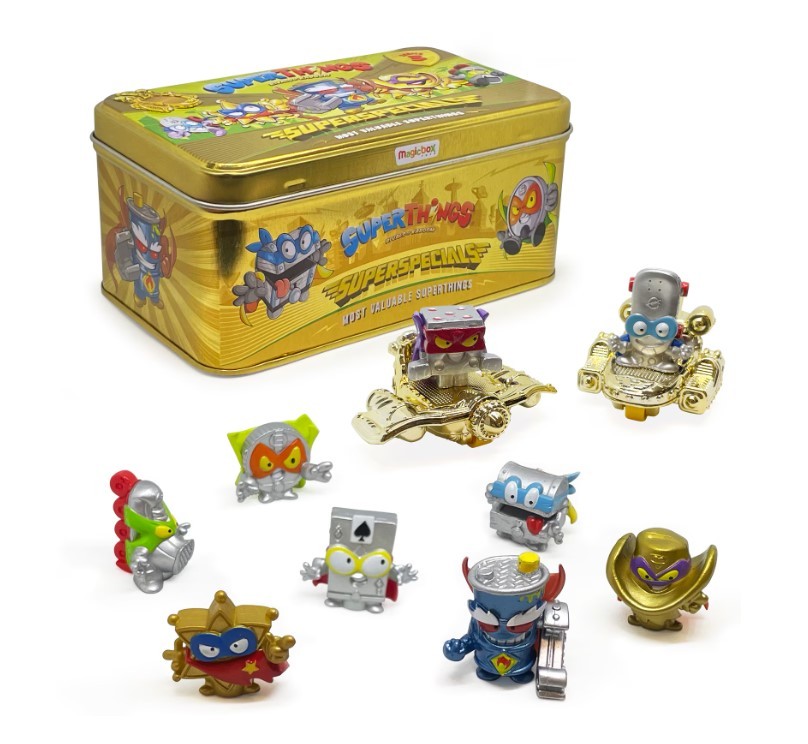 Set figurine in cutie metalica SuperThings Super Speciale Seria 3 - poza 1