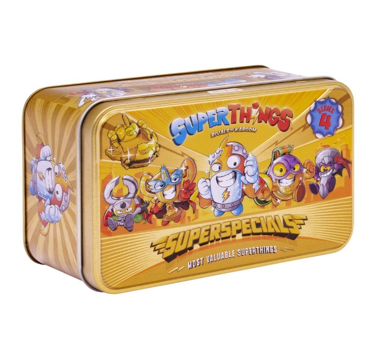 Set figurine in cutie metalica SuperThings Super Speciale Seria 4 - poza 1