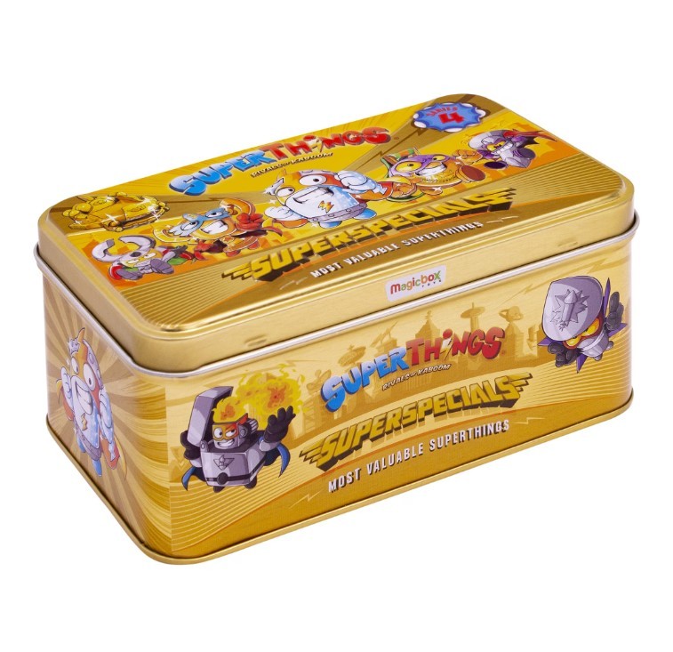 Set figurine in cutie metalica SuperThings Super Speciale Seria 4 - poza 2