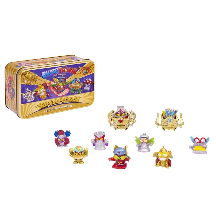 Set figurine in cutie metalica SuperThings Super Speciale Seria 5 - poza 1