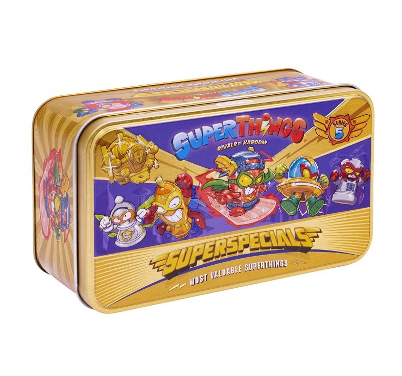 Set figurine in cutie metalica SuperThings Super Speciale Seria 5 - poza 2