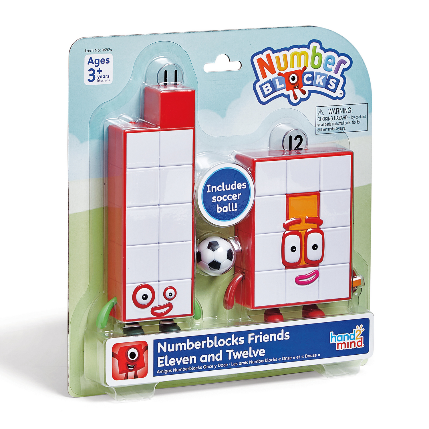 Set figurine Numberblocks - Unsprezece Doisprezece