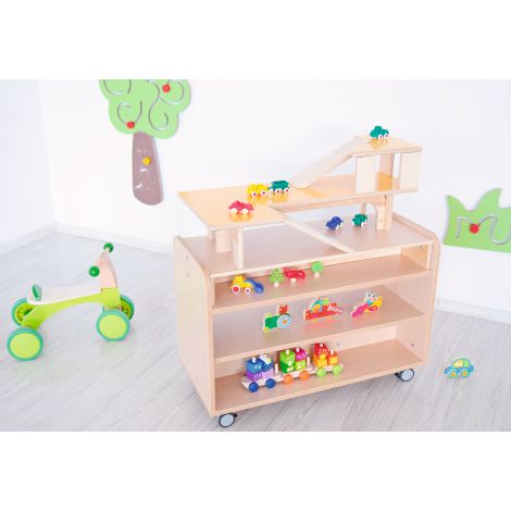 Set Flexi 14 Minigaraj cu rampa - poza 1