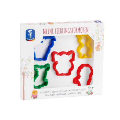 Set forme pentru plastilia - animalute safari inlocuieste sintagma nisip senzorial modelabil cu sintagma nisip senzorial mo - poza 2