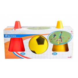 Set fotbal cu jaloane - Androni Giocattoli - poza 2